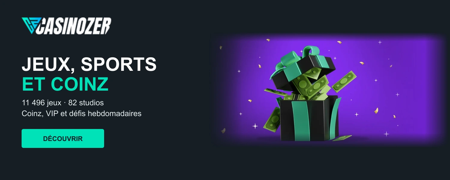 Casinozer — produits et services